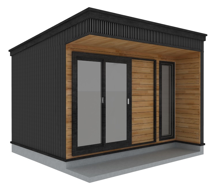 小屋パース画像