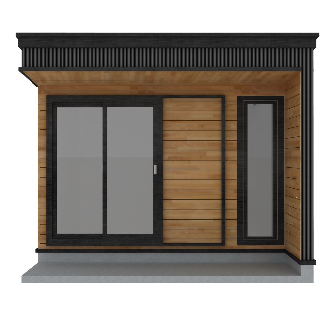 小屋パース画像