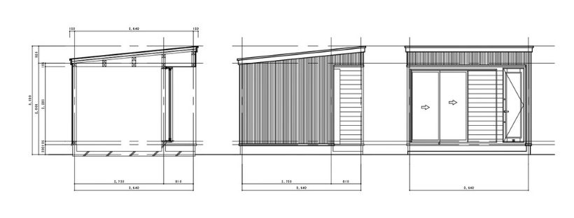 小屋図面