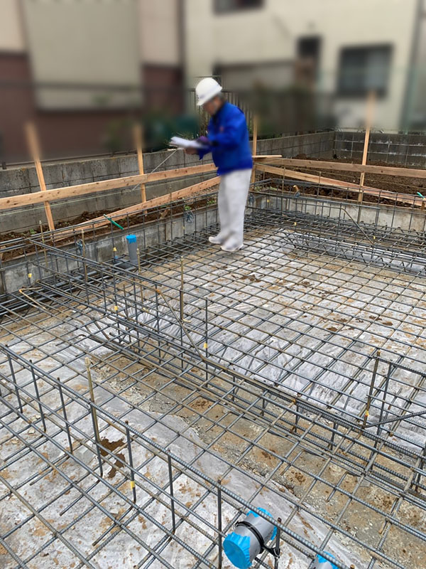 基礎工事_基礎配筋・配筋検査